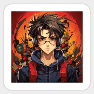 Explosive Beats, Anime Sticker